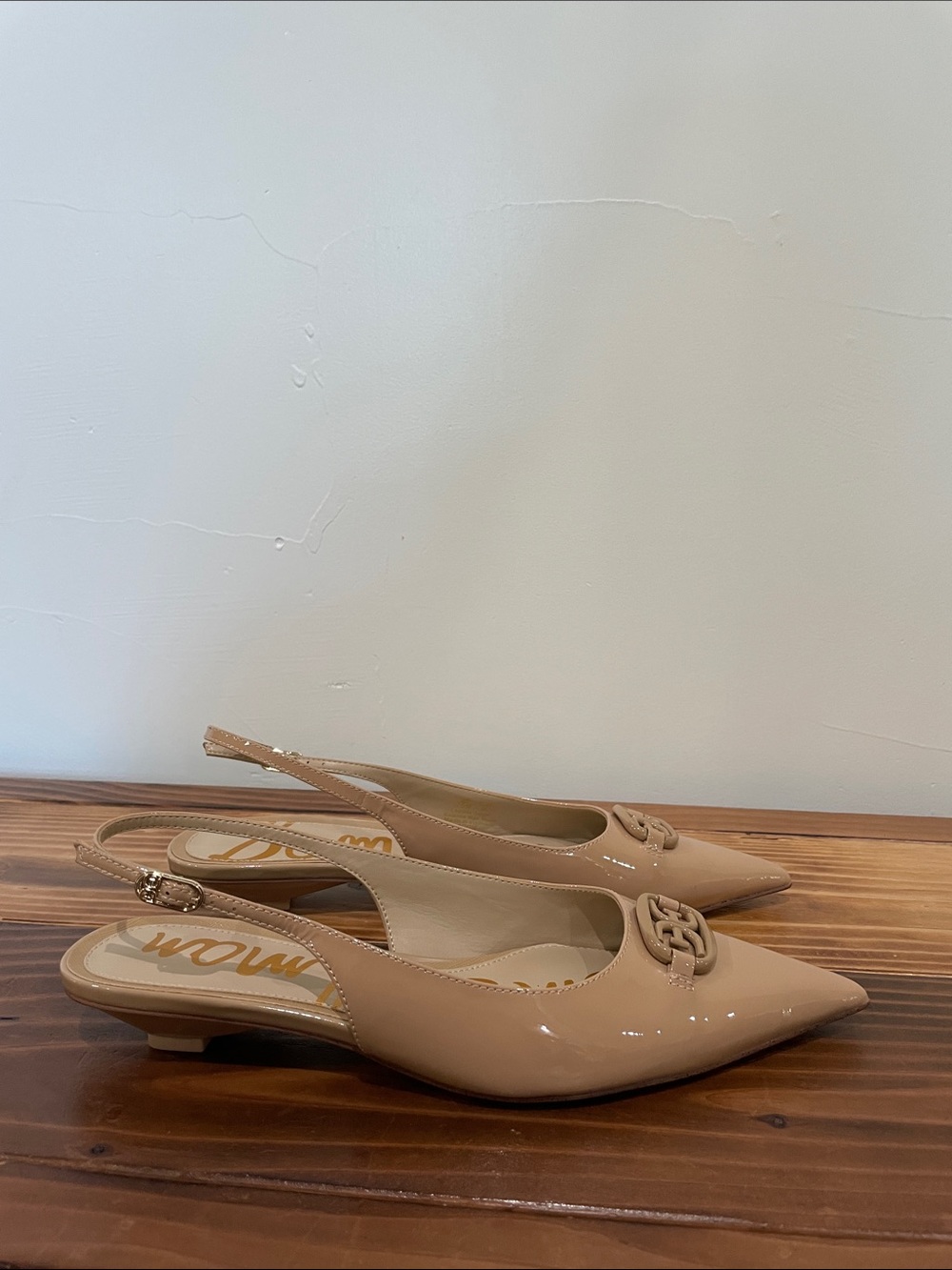 Sam Edelman Women's Aggie Pump Kitten Heels In Sienna Tan Size 7.5 NWOT - Picture 5 of 13